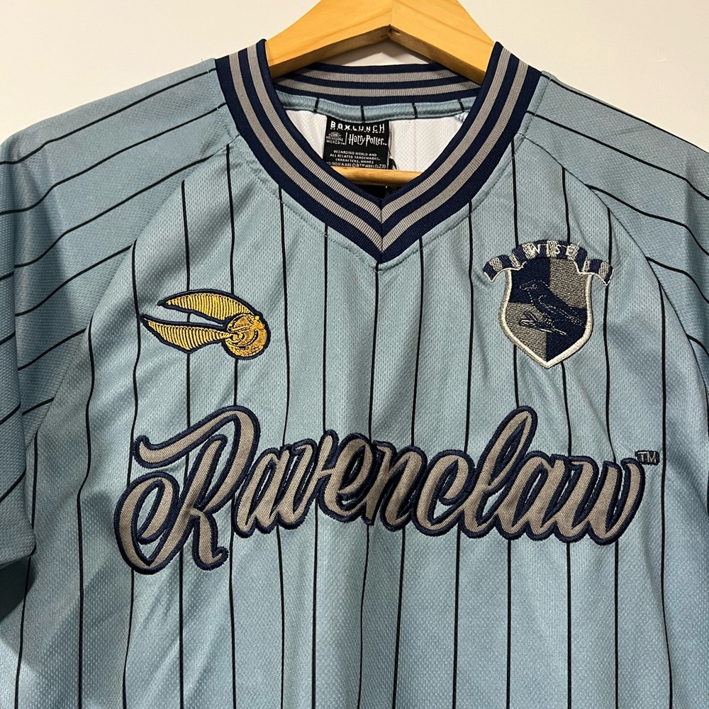 New - Harry Potter Ravenclaw Blue Striped Jersey - Picture 6 of 9